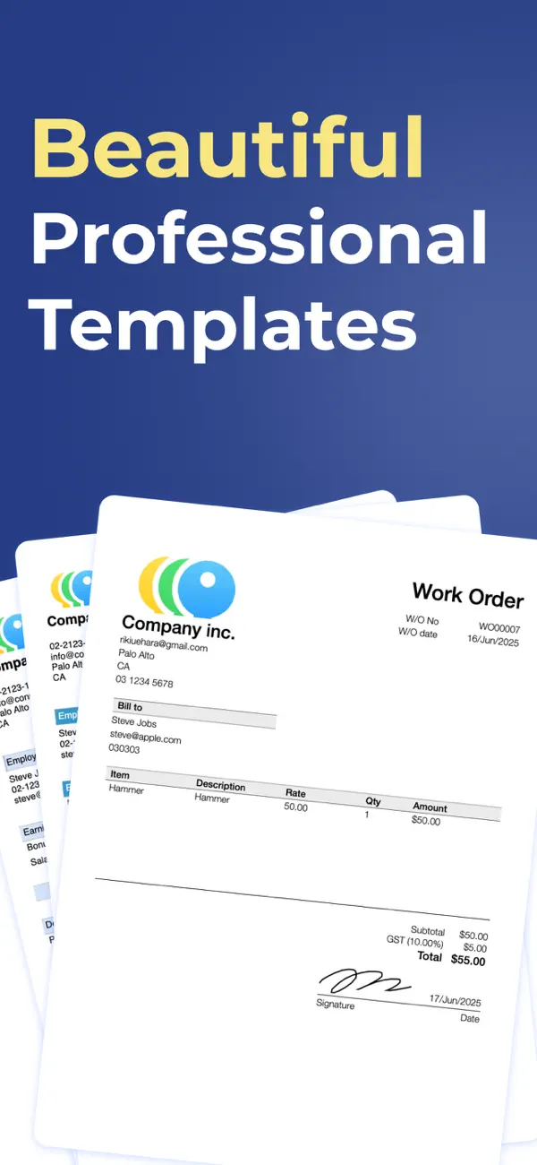 Work Order Maker screenshot 3