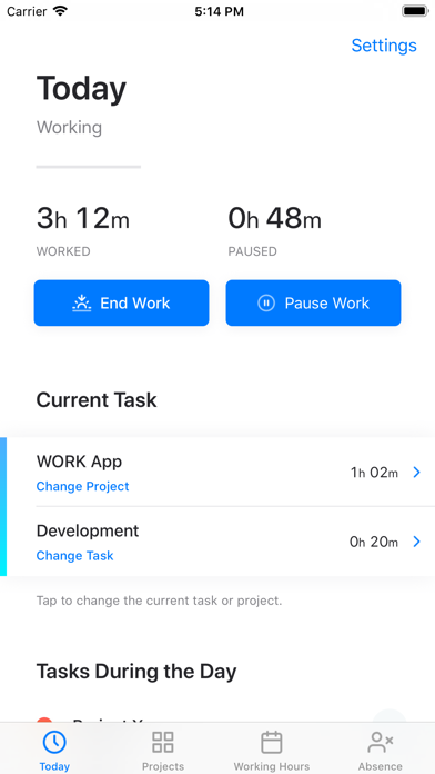WORK • Time Sheet screenshot 6