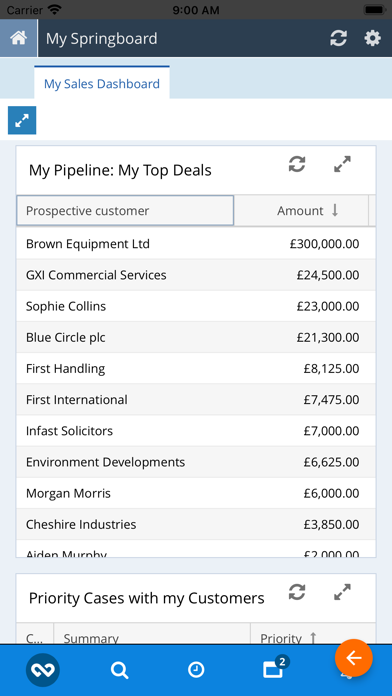 Workbooks CRM Mobile screenshot 3