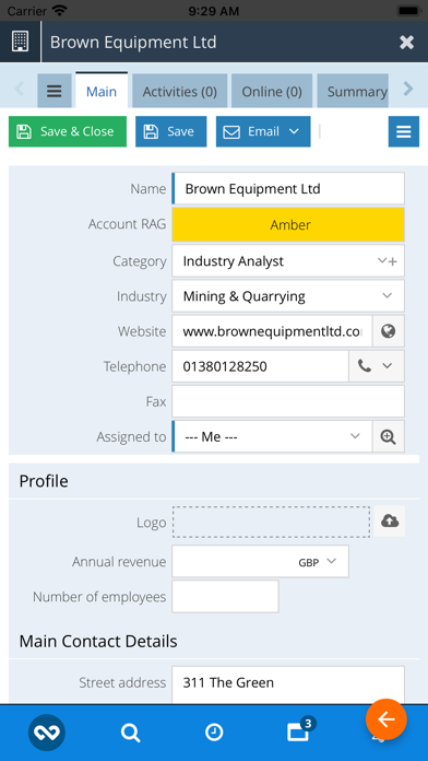 Workbooks CRM Mobile screenshot 2