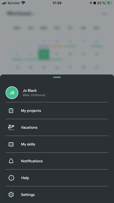 Workload screenshot 5