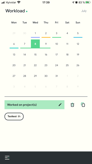 Workload screenshot 6
