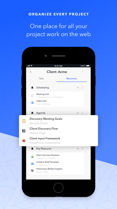 Workona - Project organizer screenshot 3