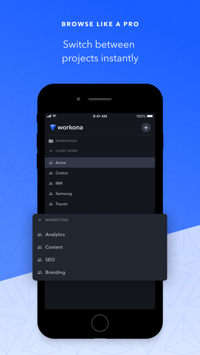 Workona - Project organizer screenshot 2