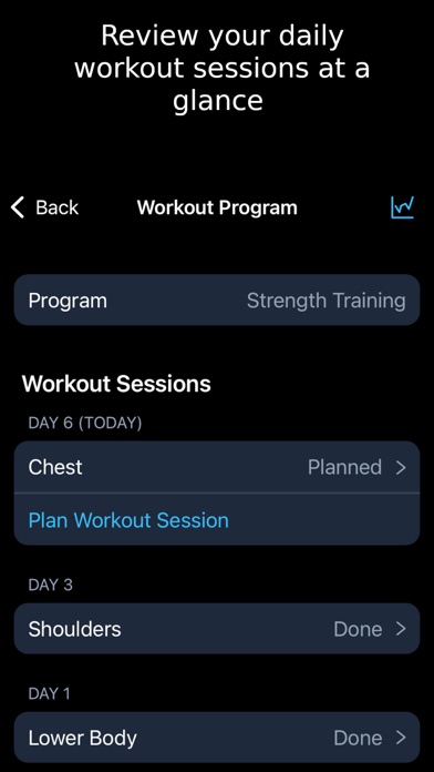 Workout Activity Log Tracker screenshot 2