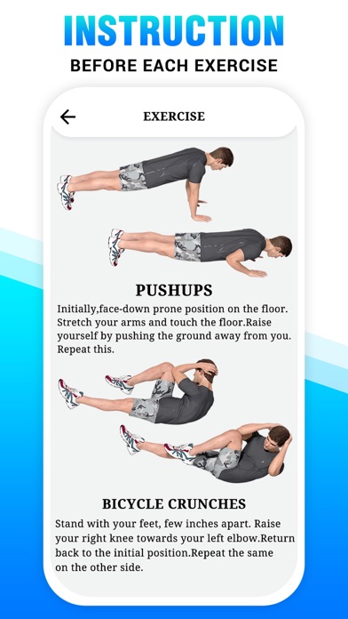 Workout for Men, Full Body screenshot 1