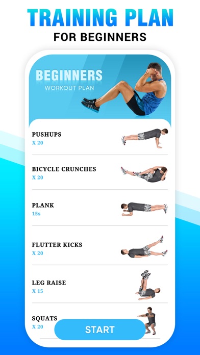 Workout for Men, Full Body screenshot 2