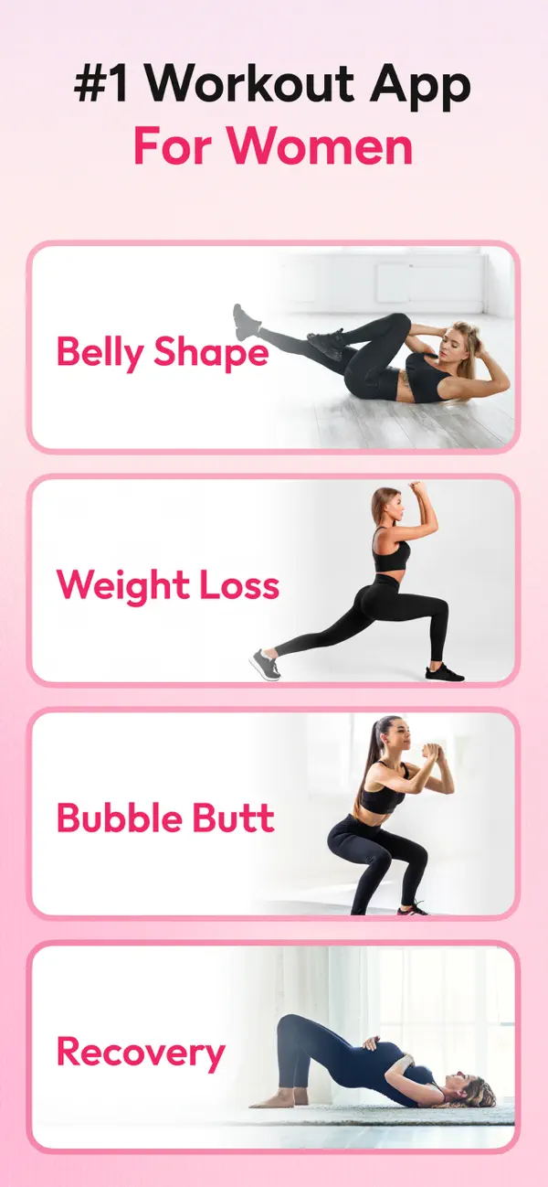 Workout for Women: Home & Gym screenshot 6