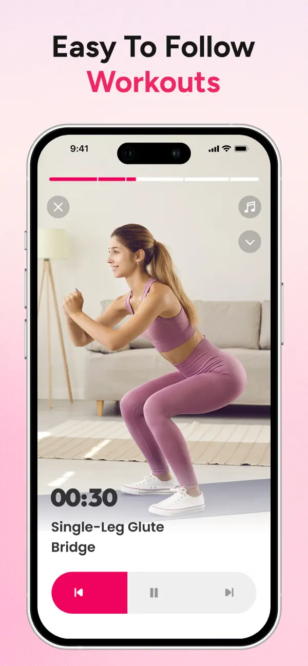 Workout for Women: Home & Gym screenshot 1