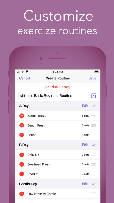 Workout Log-Track Gym Progress screenshot 3