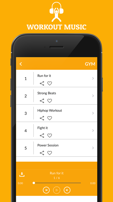 Workout Music - Fitness Beats screenshot 2
