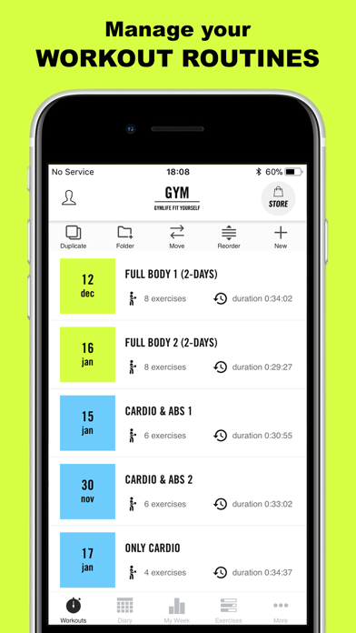Workout Planner - Gym Life screenshot 5