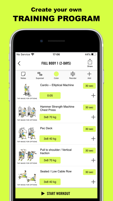 Workout Planner - Gym Life screenshot 3