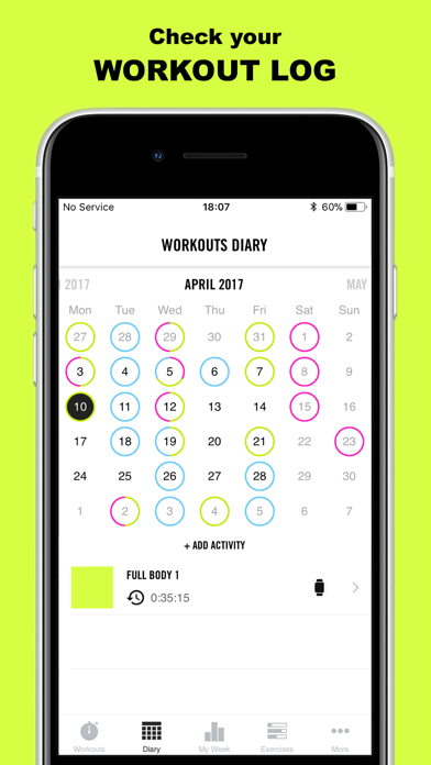 Workout Planner - Gym Life screenshot 2