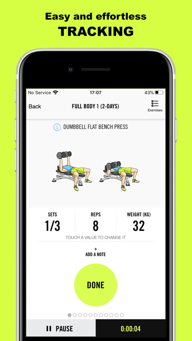 Workout Planner - Gym Life screenshot 1