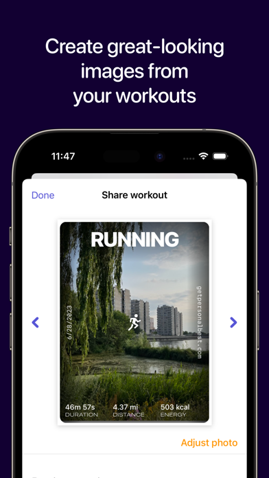Workout Stats – Personal Best screenshot 3