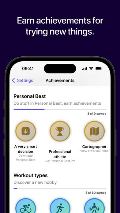 Workout Stats – Personal Best screenshot 1