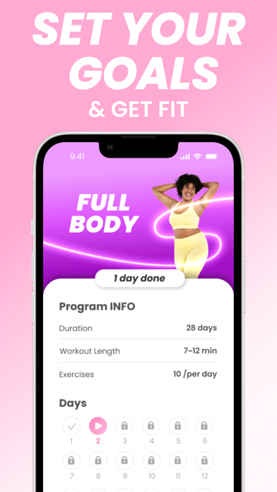 Workout & Women Fitness－Be Fit screenshot 3