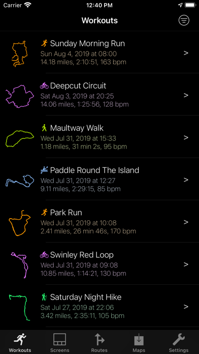 WorkOutDoors screenshot 8