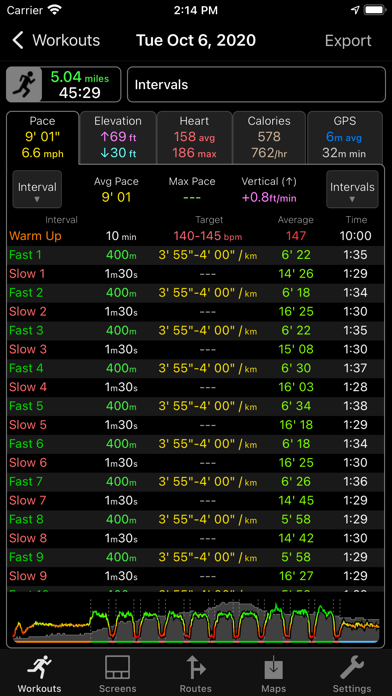 WorkOutDoors screenshot 1