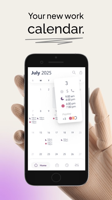 WorkTime: Shift Work Calendar screenshot 5