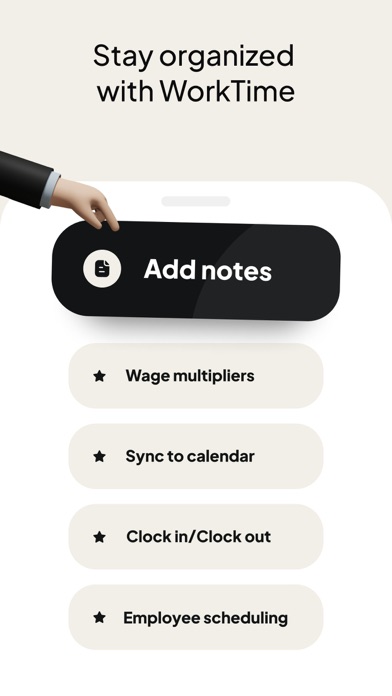 WorkTime: Shift Work Calendar screenshot 1
