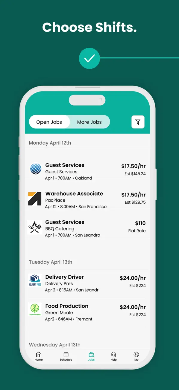 WorkWhile screenshot 4