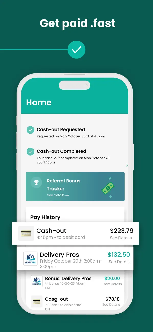 WorkWhile screenshot 2
