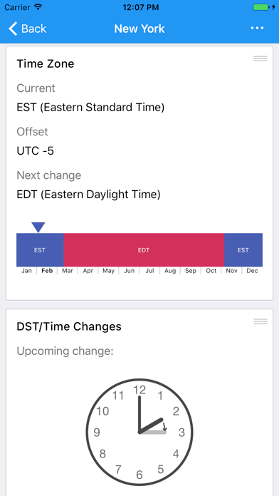World Clock by timeanddate.com screenshot 1