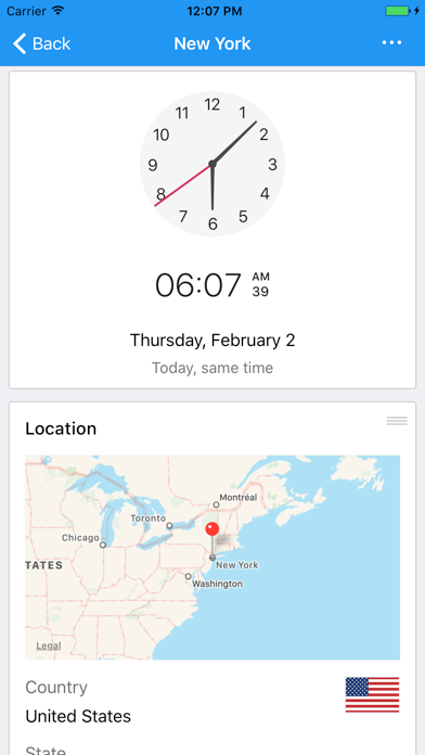 World Clock by timeanddate.com screenshot 2