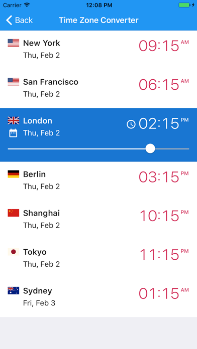 World Clock by timeanddate.com screenshot 3