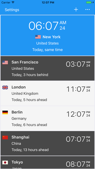 World Clock by timeanddate.com screenshot 4
