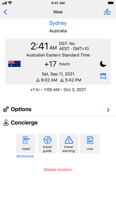World Clock Lite by TI screenshot 1