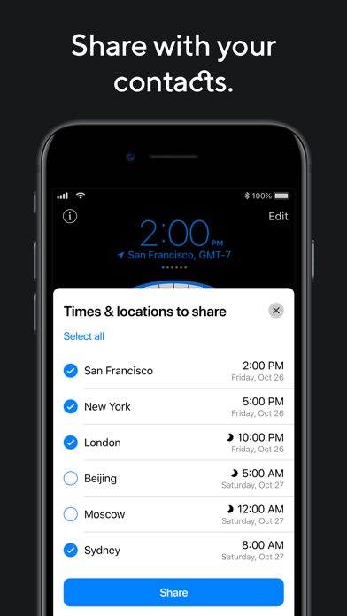 World Clock Pro: Convert Time screenshot 2