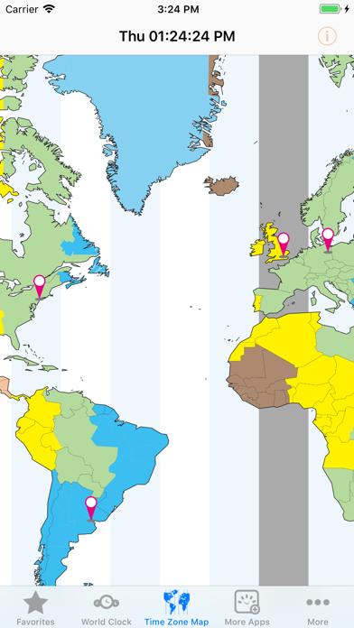 World Clock – Time Zones screenshot 2