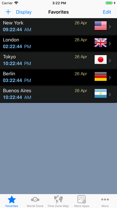 World Clock – Time Zones screenshot 5