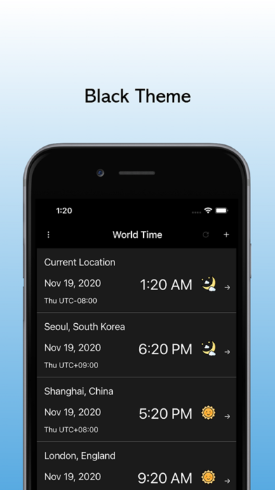World Clock-Timezone Converter screenshot 1