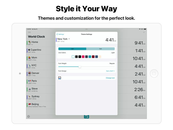 World Clock Timezone Converter screenshot 3