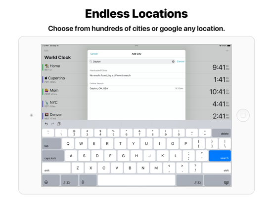 World Clock Timezone Converter screenshot 2