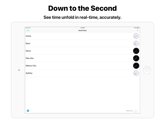 World Clock Timezone Converter screenshot 1