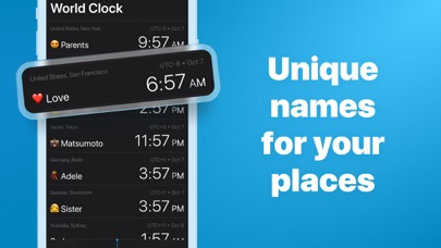 World Clock. Time Widget screenshot 1