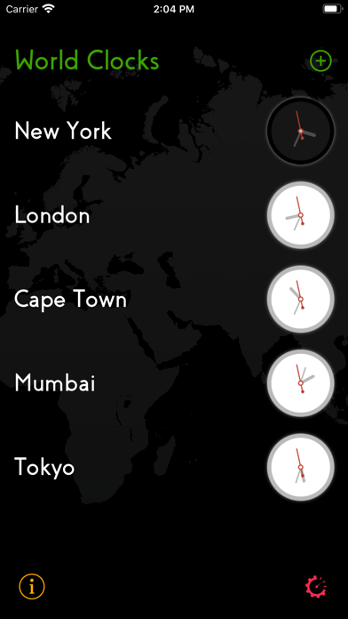 World Clocks - Widget screenshot 3