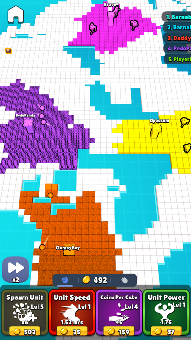 World Conqueror - Cube Wars screenshot 1
