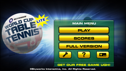 World Cup Table Tennis™ Lite screenshot 3