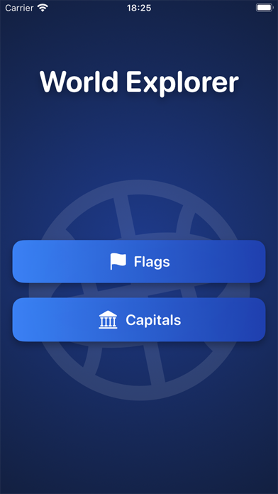 World Explorer Capitals Flags screenshot 1
