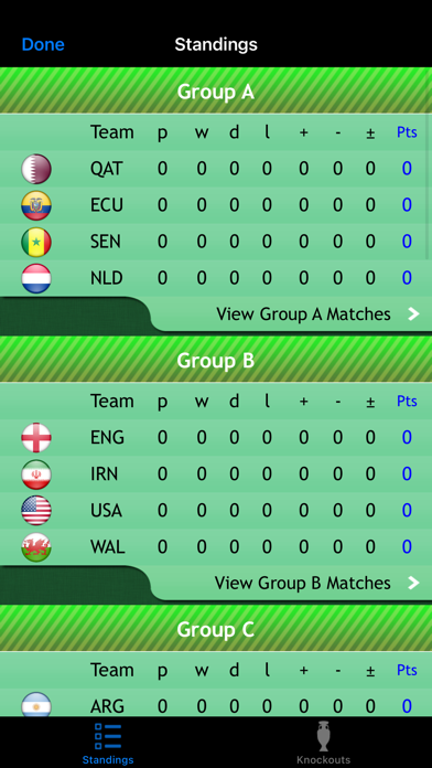 World Football Calendar 2022 screenshot 1