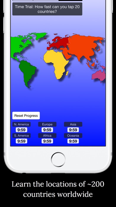 World Map Challenge! Geography screenshot 2