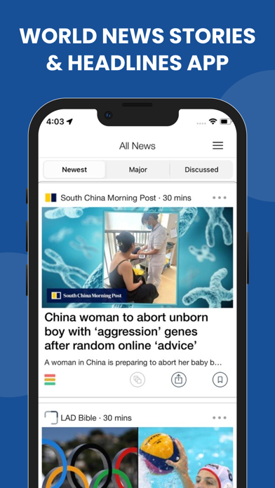 World News Stories & Headlines screenshot 5