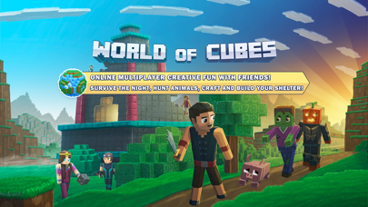 World of Cubes Craft & Mine 3D screenshot 1