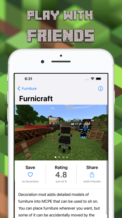 World of Mods for Minecraft PE screenshot 2